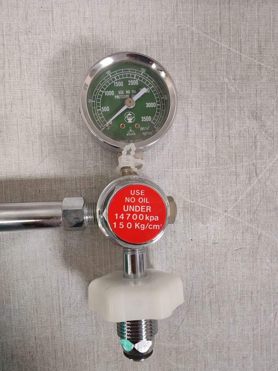 SHIN-EI PS-302 SHIN-EI INDUSTRIES INC. OXYGEN REGULATOR PS-302 8