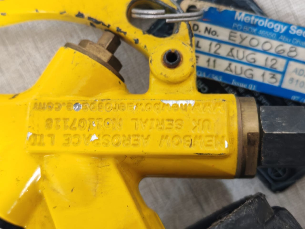 NewBow Aerospace MK7-ATIS-GBC-GH NewBow Aerospace MK7-ATIS-GBC-GH Aircraft Tire Inflator 350 Psi 7