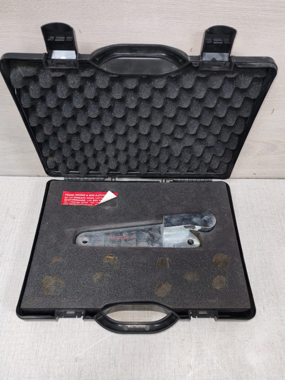 FRANK BROWN & SON (LUTON) LTD. J21006-3 LOCK HOLD OPEN OUTFLOW VALVE