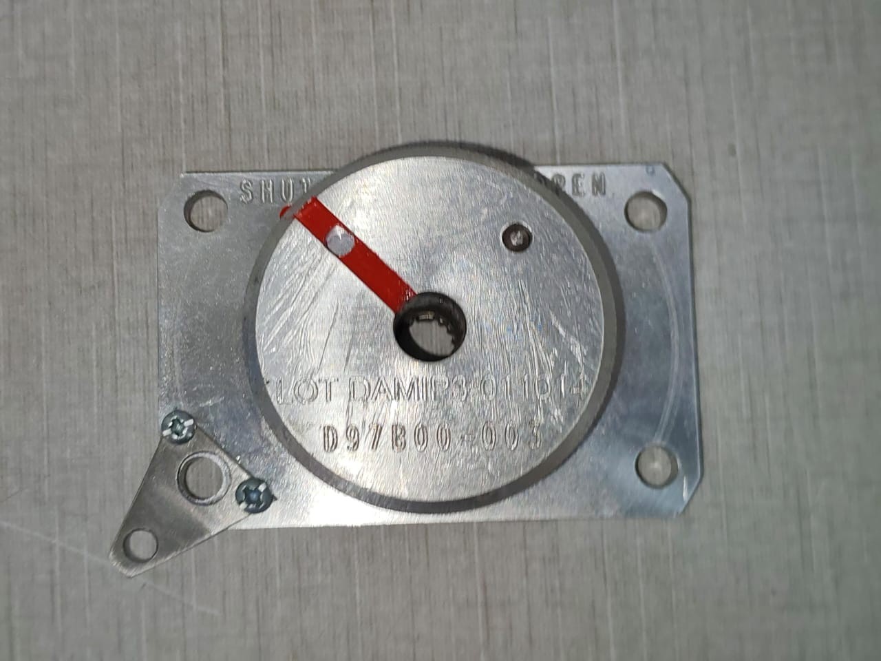 Unbranded D97B00-003 AMDT A D97B00-003 AMDT A MECHANICAL ACTUATOR 7