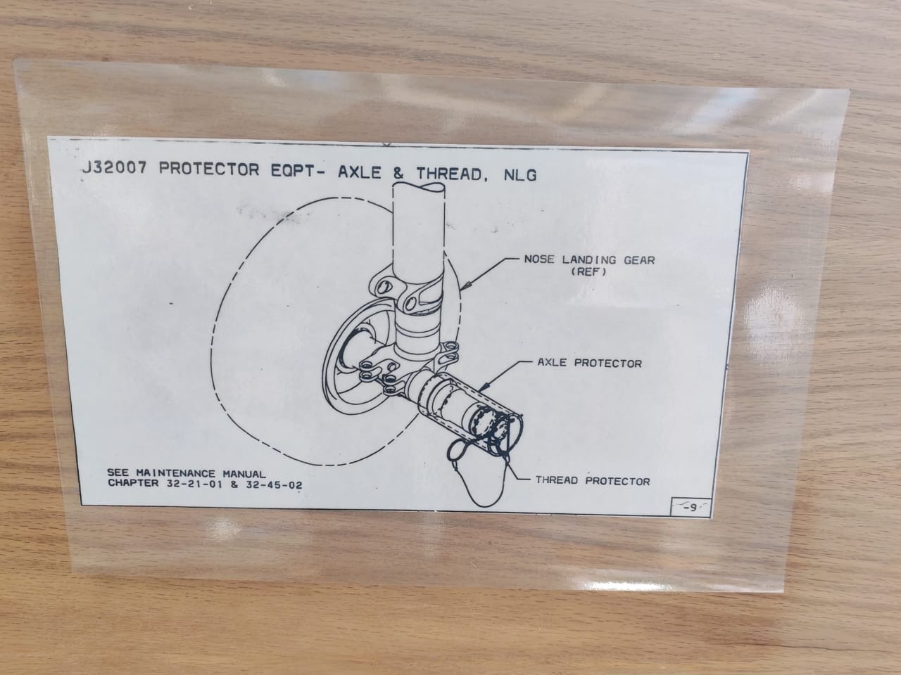 Unbranded J32007-1 J32007-1 Protector Equipment-Axle & Thread /NLG 3
