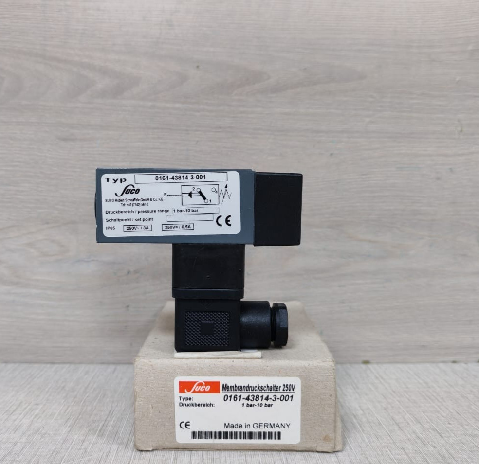 SUCO 0161-43814-3-001 PRESSURE SWITCH