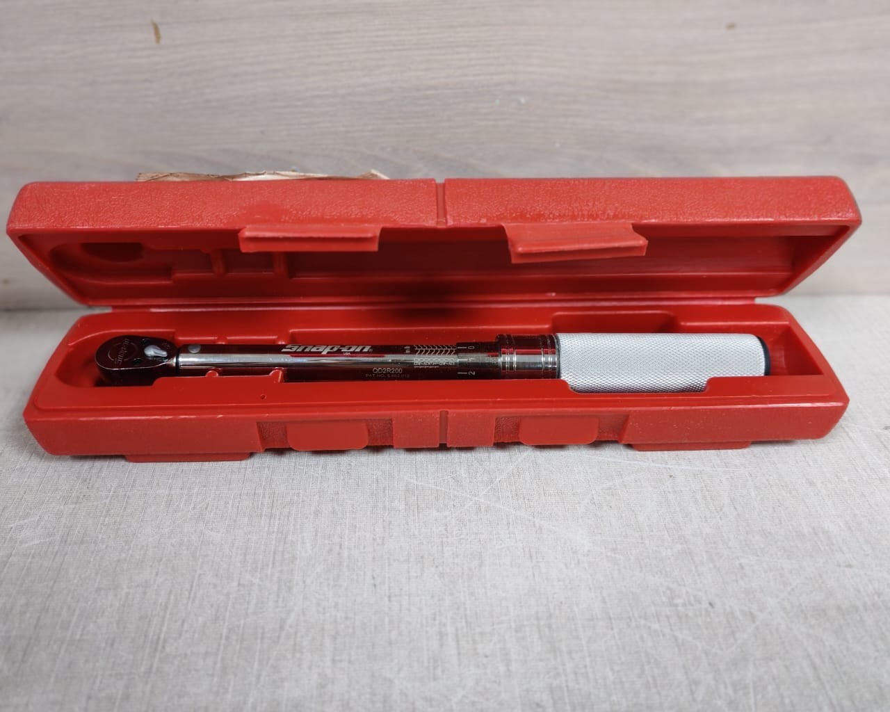 TORQUE INSTRUMENT 5662012 SNAP-ON TORQUE INSTRUMENT QD2R200 PN: 5662012 WRENCH 3