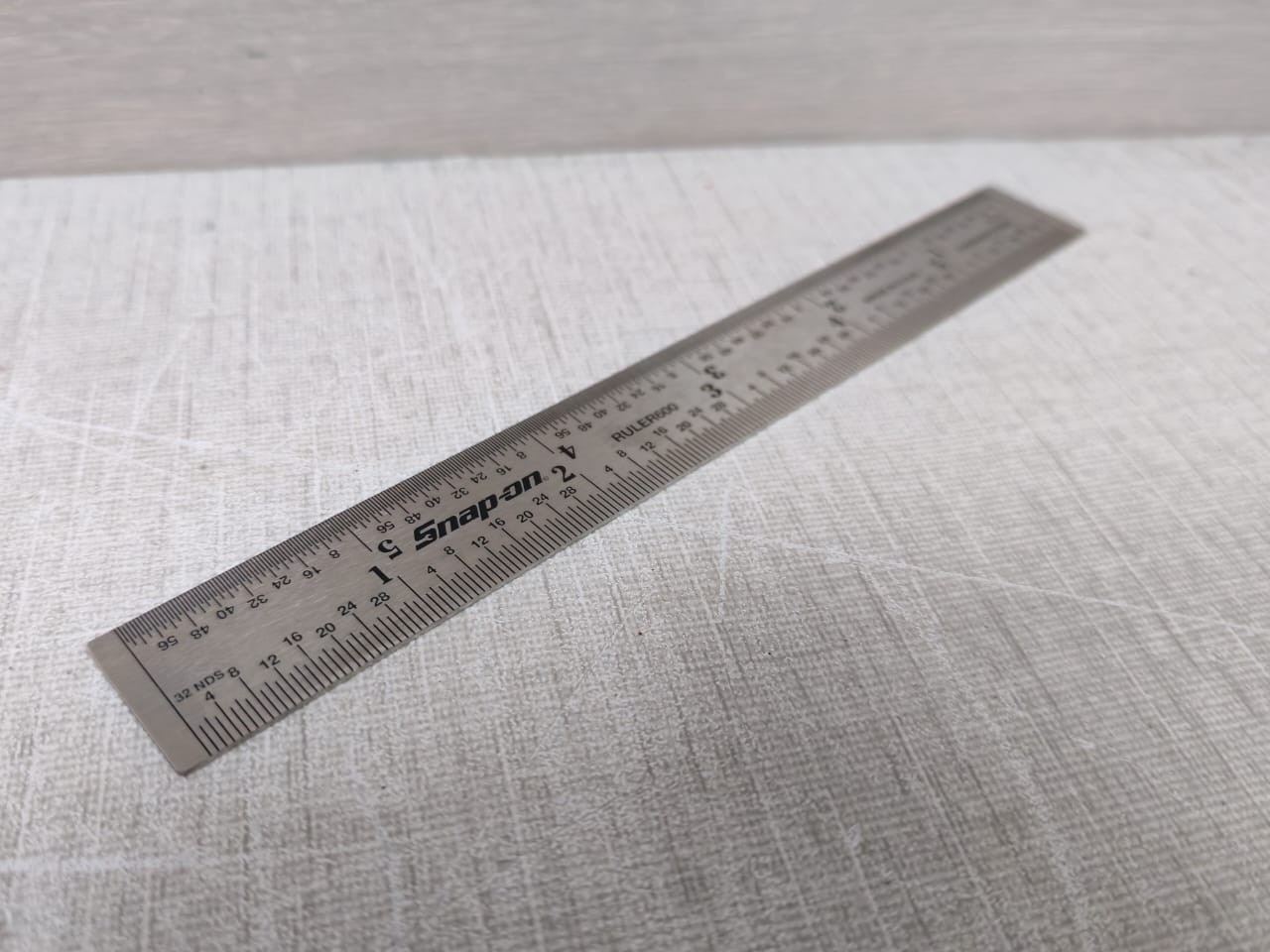 SNAP-ON RULER600 Snap-On Ruler600 Snapon 6"Steel Rule 2