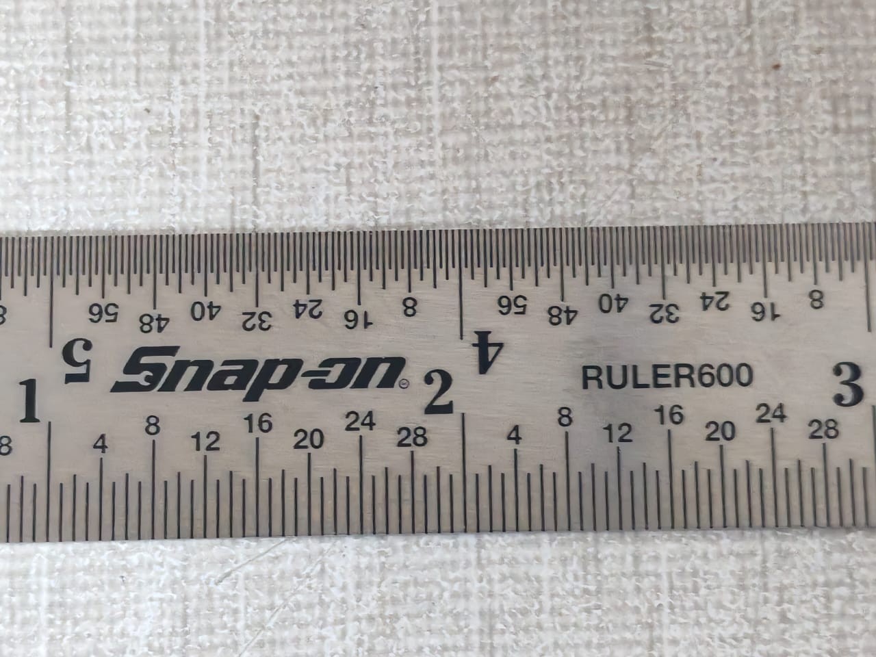 SNAP-ON RULER600 Snap-On Ruler600 Snapon 6"Steel Rule 3