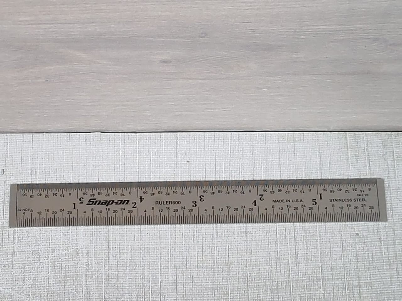 SNAP-ON RULER600 Snap-On Ruler600 Snapon 6"Steel Rule 6