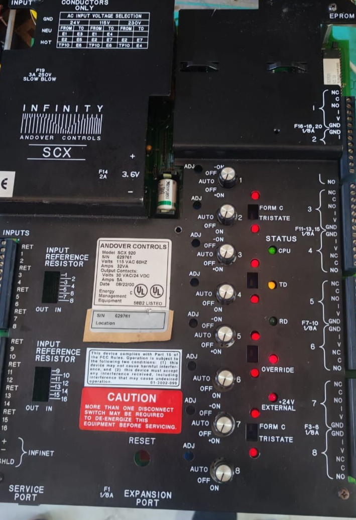 Andover Controls SCX 920 Infinity System Controller