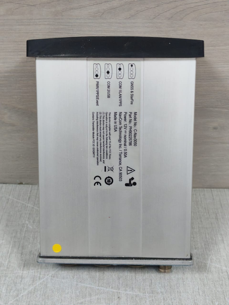 NAVCOM TECHNOLOGY P/N PH90225786 NAVCOM TECHNOLOGY C-NAV3050 P/N PH90225786 66-CHANNEL GPS/GNSS RECIEVER 10