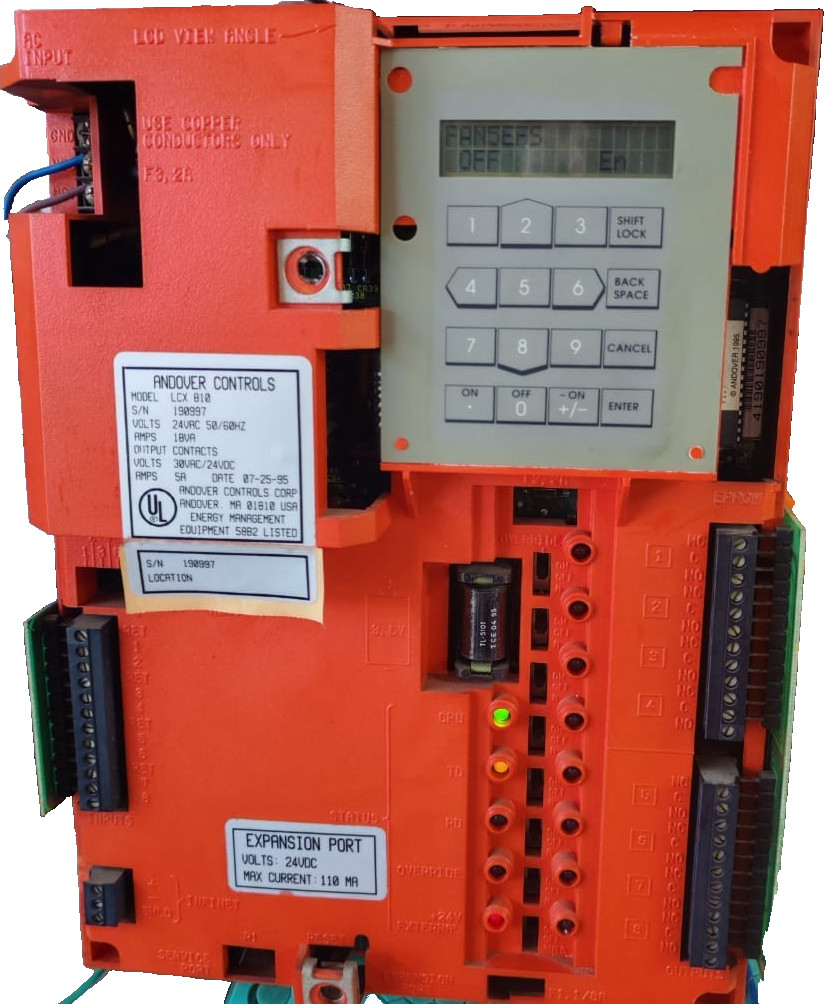 INFINITY ANDOVER CONTROLS LCX 810 24VAC 50/60HZ