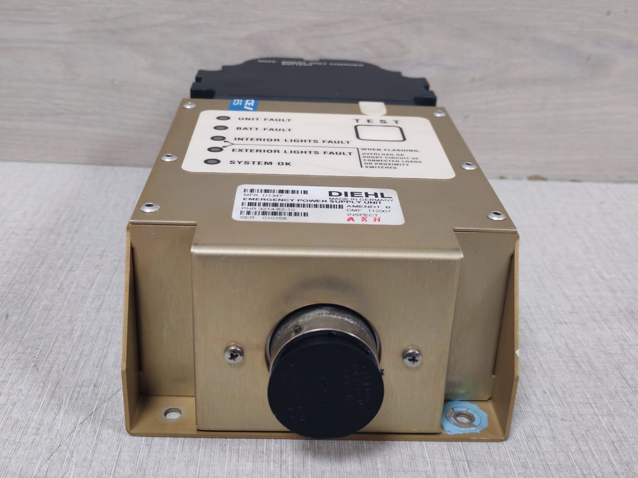 Diehl PNR 3214-62-10v Diehl PNR 3214-62-10 Emergency Power Supply Unit 4