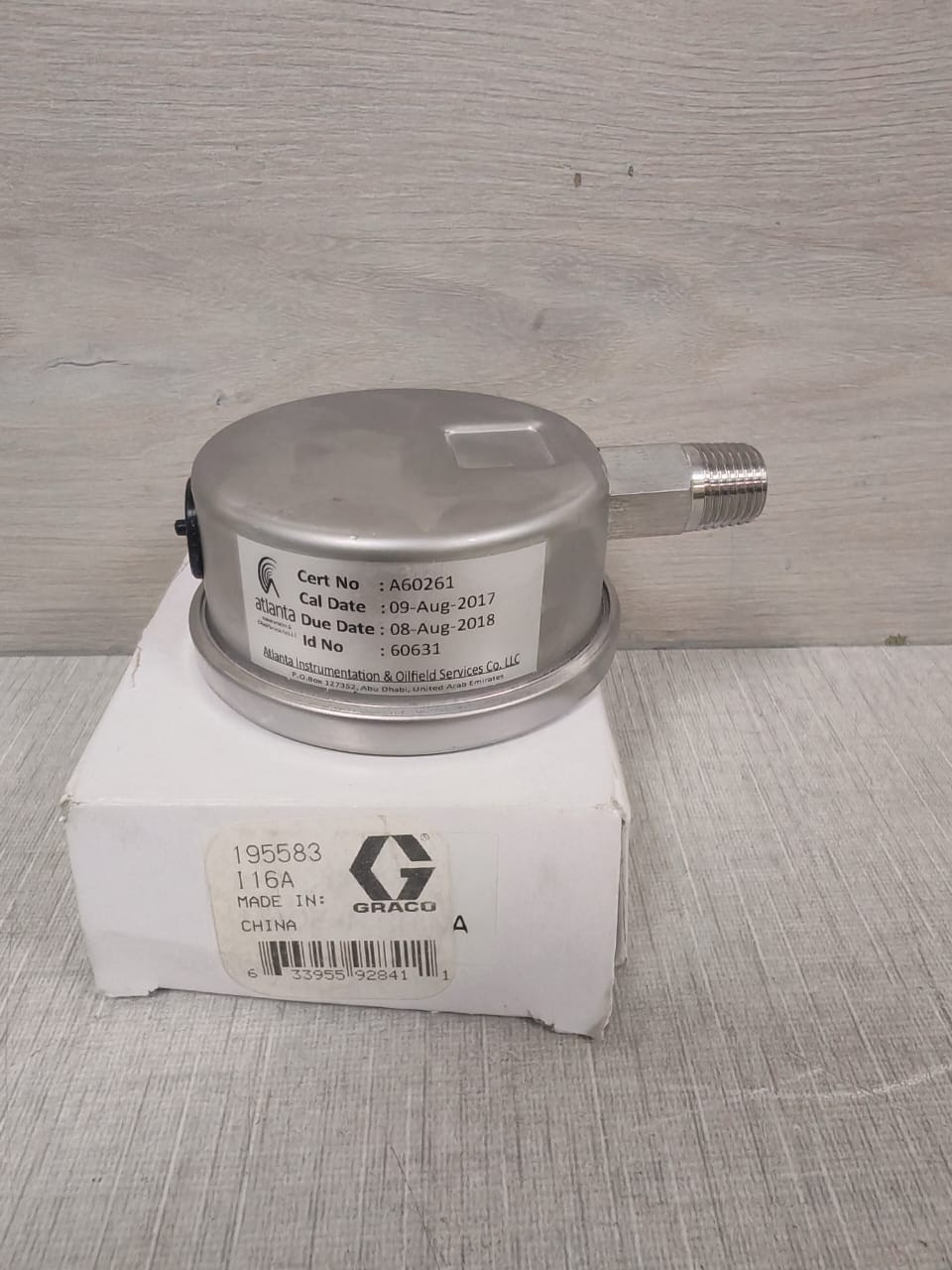 Graco 195583 I16A GRACO 195583 I16A GAUGE 3