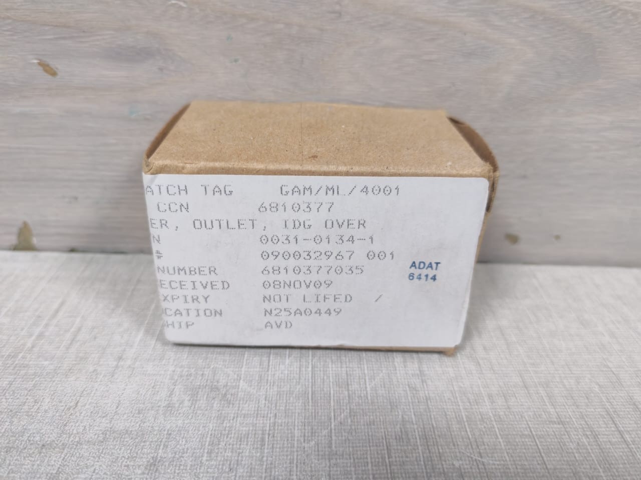 KAISER 0031-0134-1 KAISER ELECTROPRECISION MFG CODE 86831 PN: 0031-0134-1 ADAPTER OUTLET 9