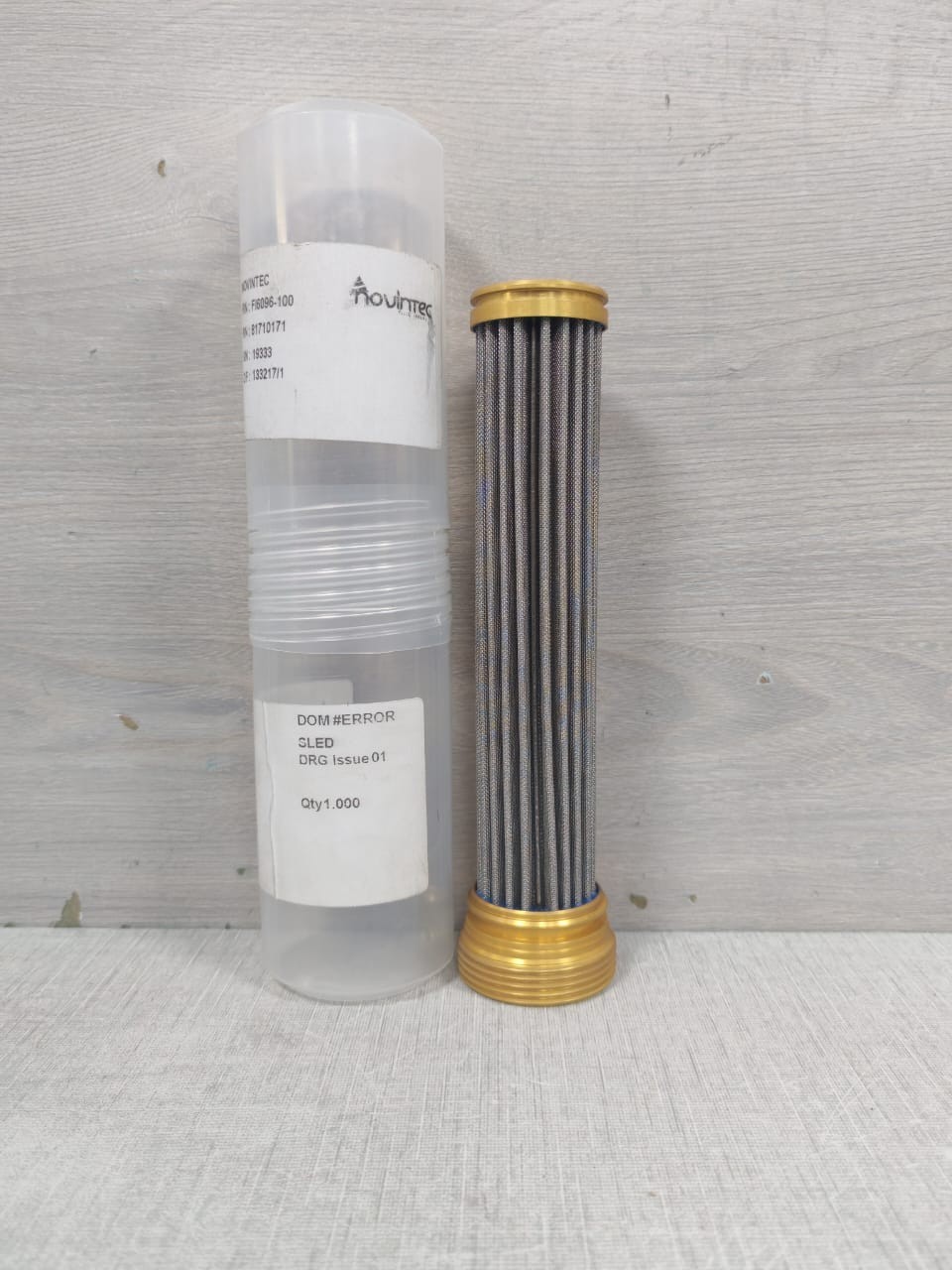 NOVINTEC 81710171 PN: FI6096-100 OIL FILTER