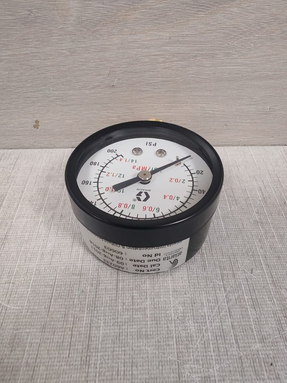 Graco 100960 GRACO 100960 PRESSURE GAUGE 200 PSI 4