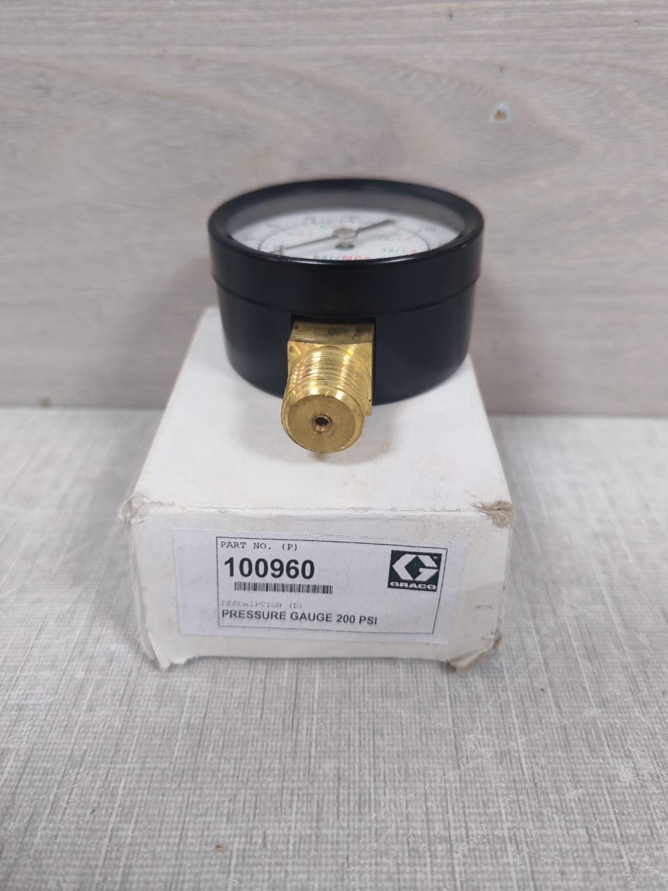 Graco 100960 GRACO 100960 PRESSURE GAUGE 200 PSI 9