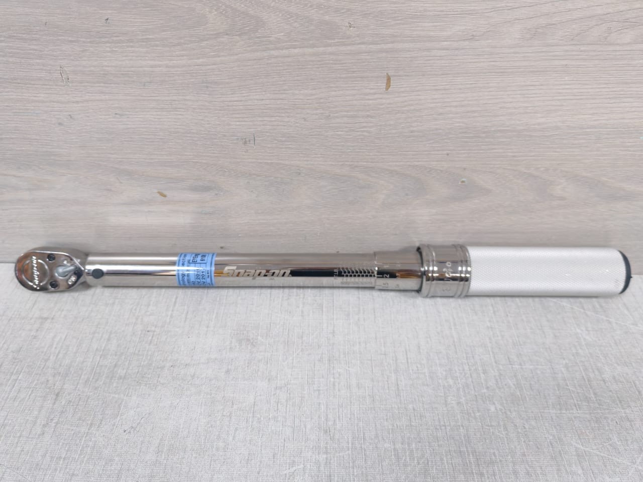 SNAP-ON TORQUE INSTRUMENT QD2R100 PN: 5662012 WRENCHED - WITHOUT CASE