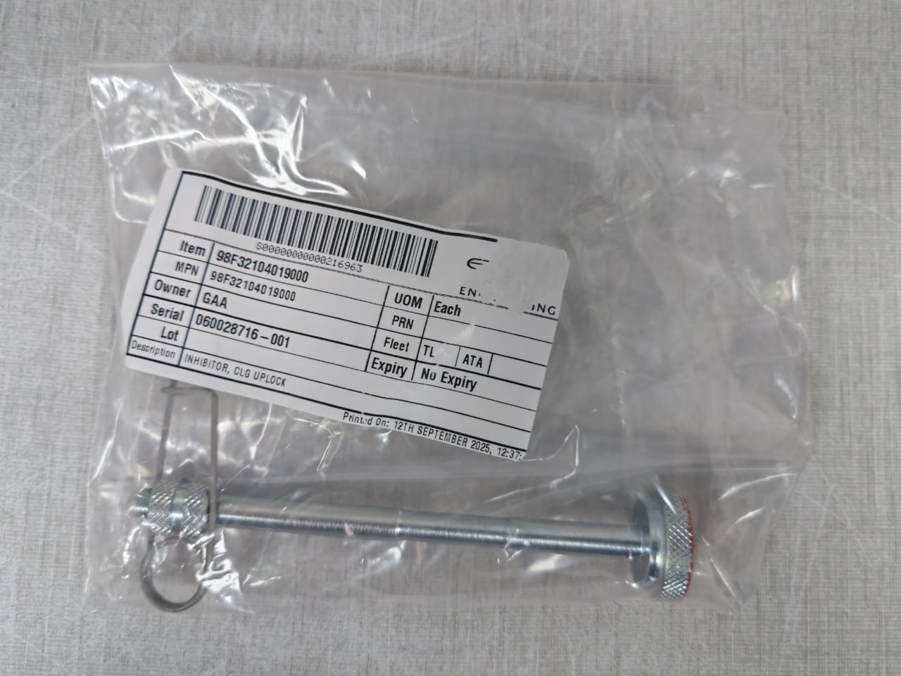 98F32104019000 Inhibitor,CLG Uplock