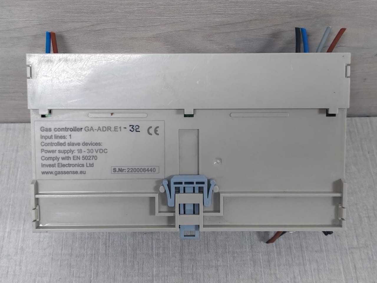 GAS SENSE GA-ADR.E1-32 GA-ADR.E01 GAS SENSE Adressable Gas Controller GA-ADR.E1-32 8