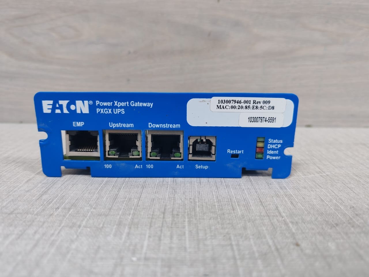 EATON POWER XPERT GATEWAY PXGX UPS 103007946-001 REV 009 | 118400431-004
