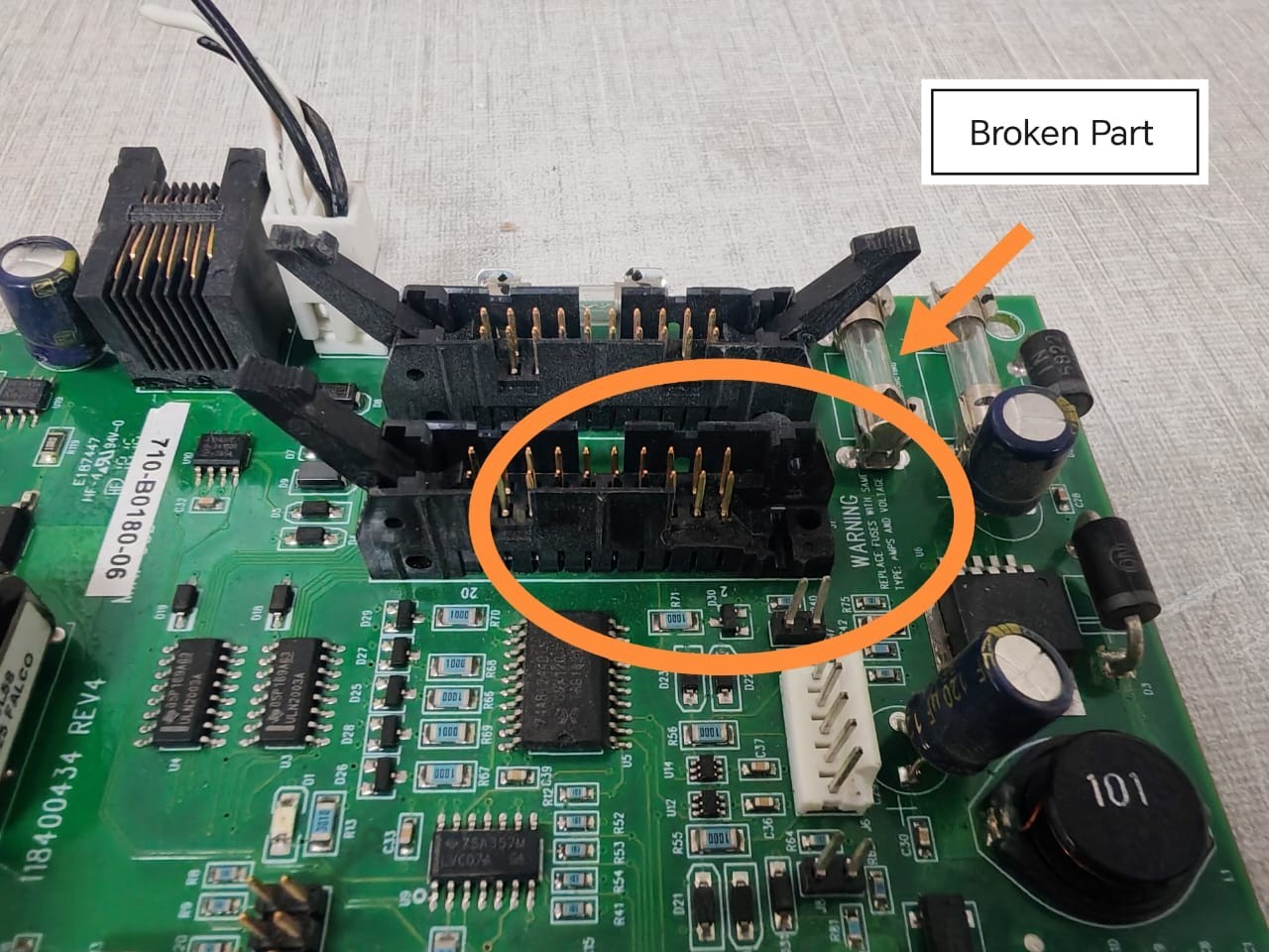 Eaton 118400434 EATON 118400434 REV.4 CIRCUIT BOARD 2