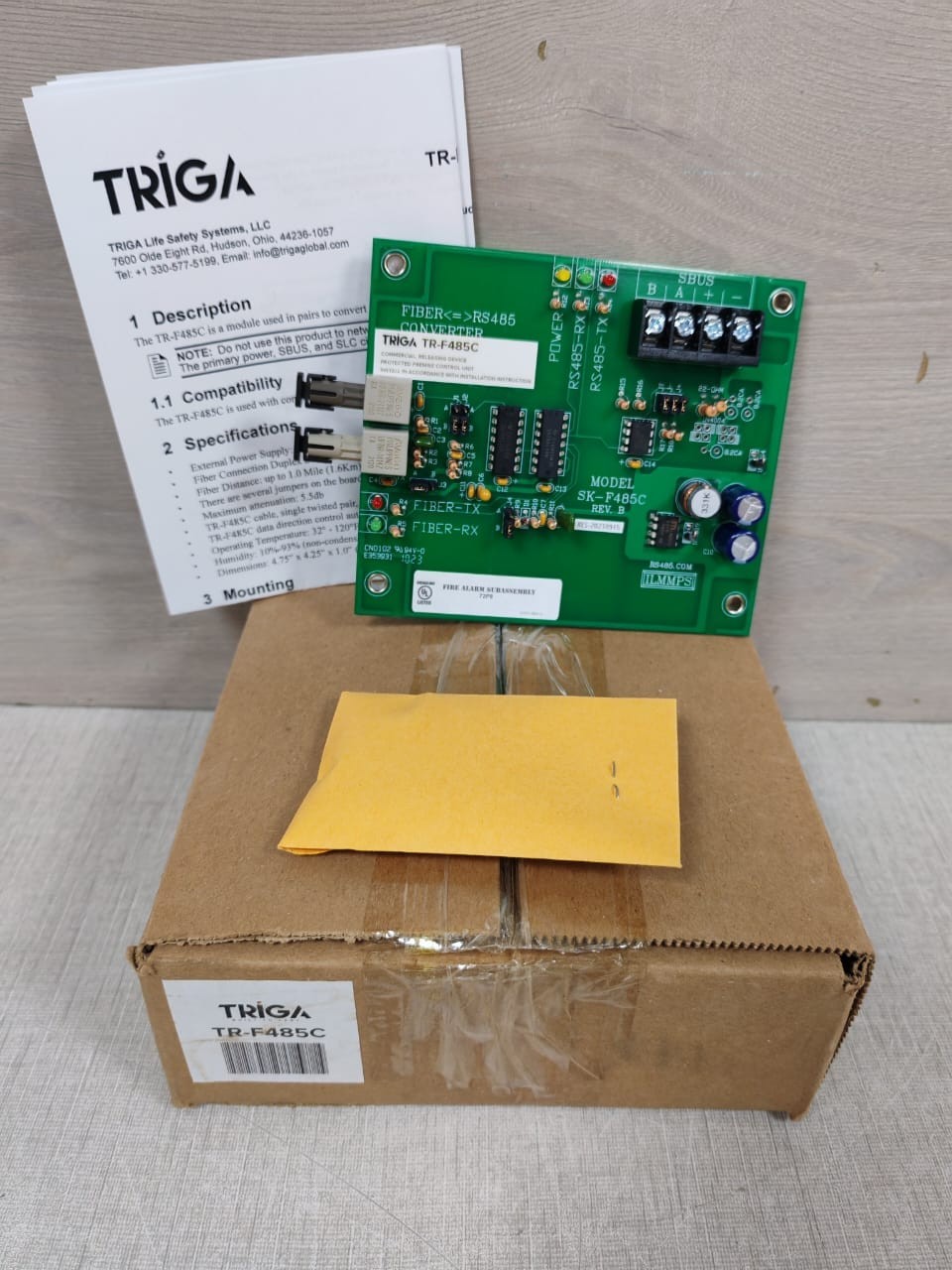 TRIGA TR-F485C/ SK-F485C REV.B PRINTED CIRCUIT BOARD
