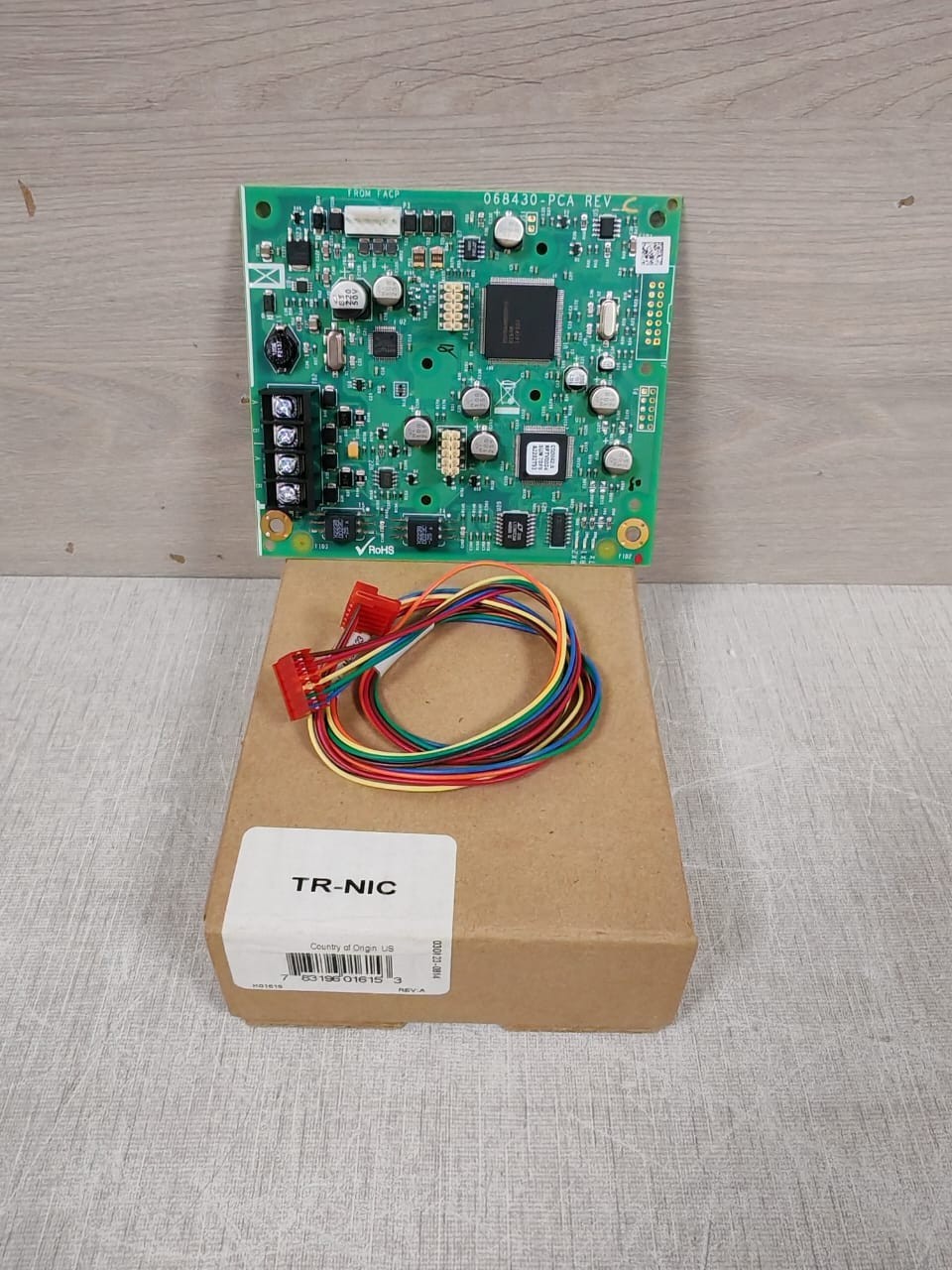 TRIGA SK-NIC / 068430-PCA REV.C NETWORK INTERFACE CARD