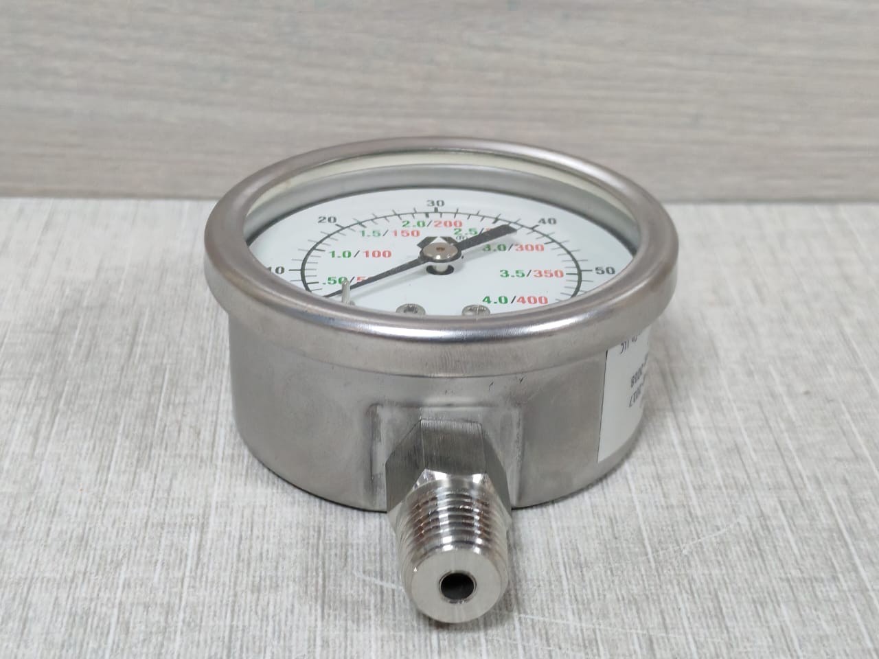 Graco 195583 Graco 195583 Gauge Pressure Fluid 60 PSI 6