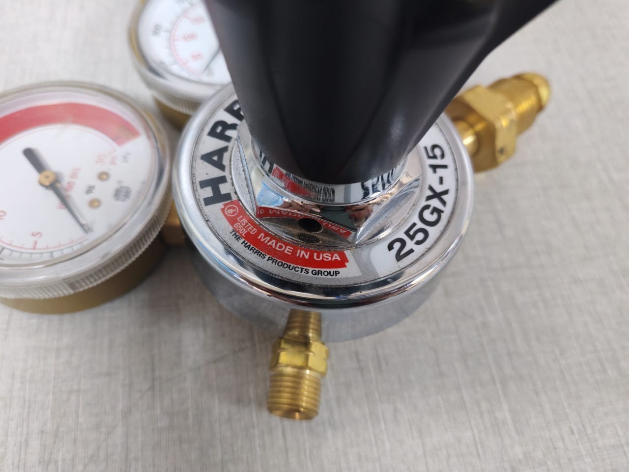 HARIS 25GX-15 Haris 25GX 15 Harris 25GX 15 MAX Inlet 500 PSIG Compressed GAS Regulator 4