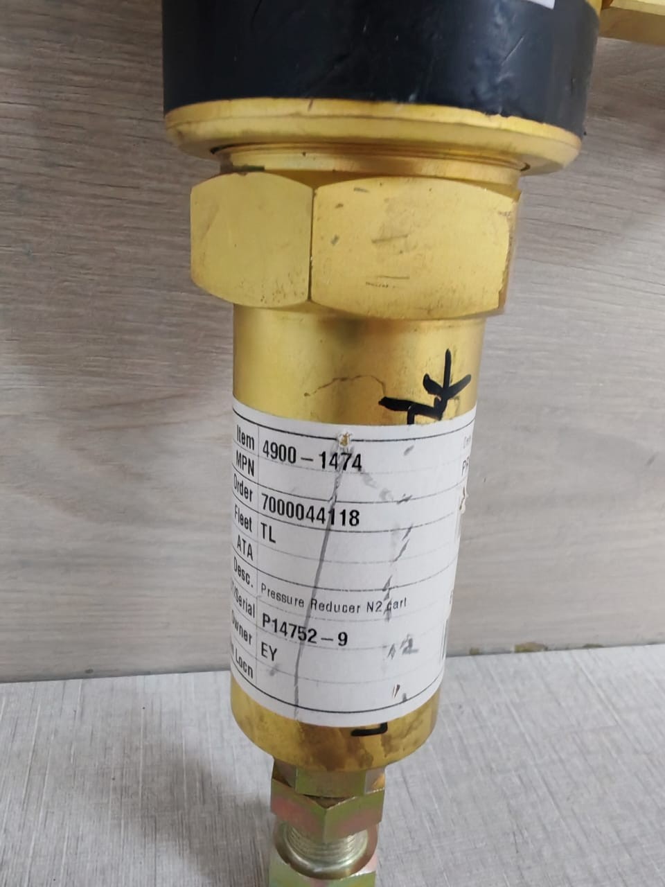 FRANKE 4900-1474 FRANKE 4900-1474 PRESSURE REDUCER N2 CART 7