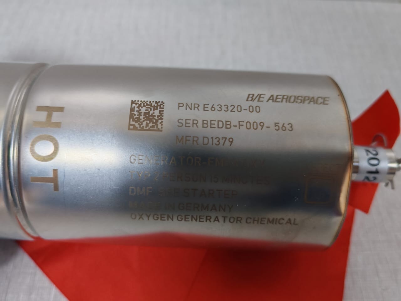 B/E Aerospace PNR E63320-00 B/E Aerospace PNR E63320-00 Emergency Generator 2