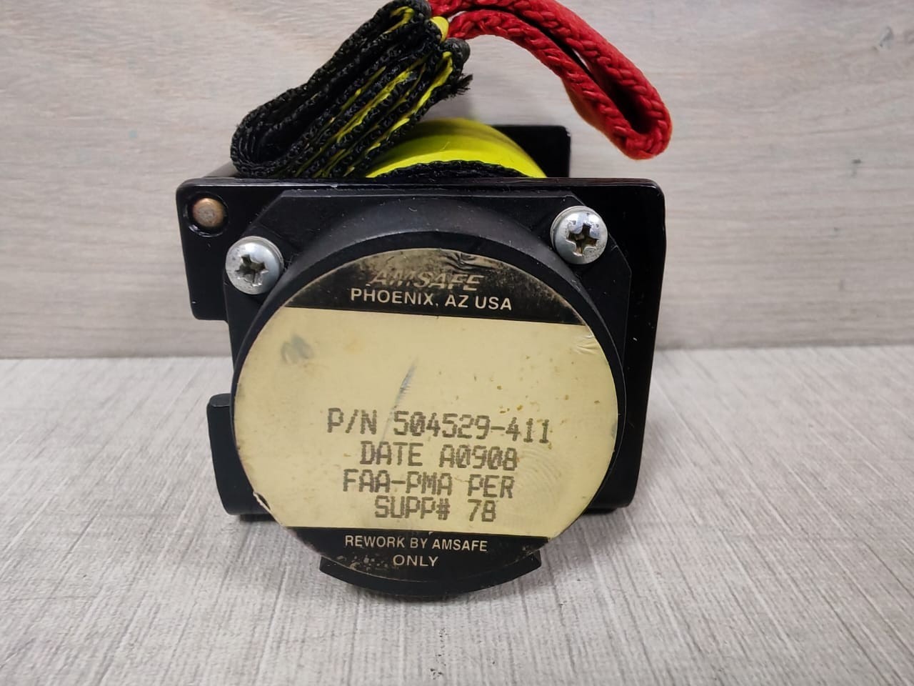 AMSAFE AMSAFE 504529-411 AMSAFE 504529-411 AIRCRAFT STRAP 2