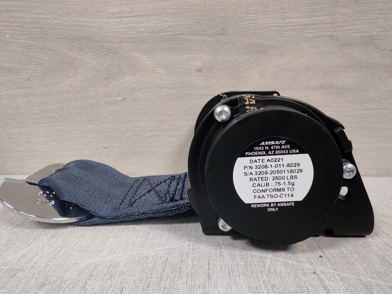 AMSAFE 3208-1-011-8029 AMSAFE 3208-1-011-8029 AIRCRAFT STRAP 9