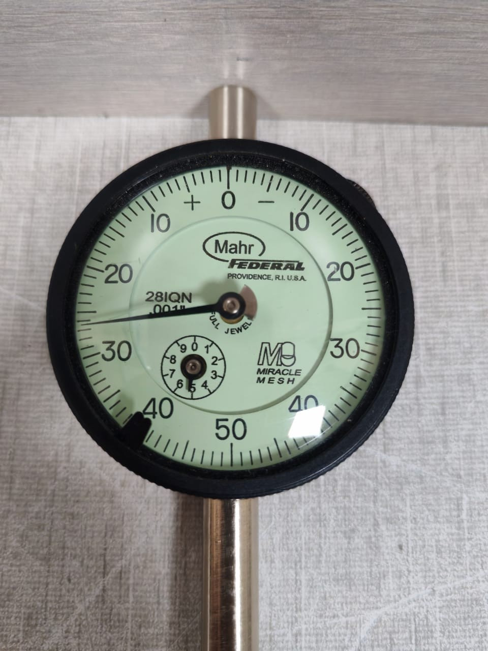 MAHR FEDERAL 28IQN.001" MAHR FEDERAL 28IQN.001" DIAL INDICATOR MIRACLE MESH 2