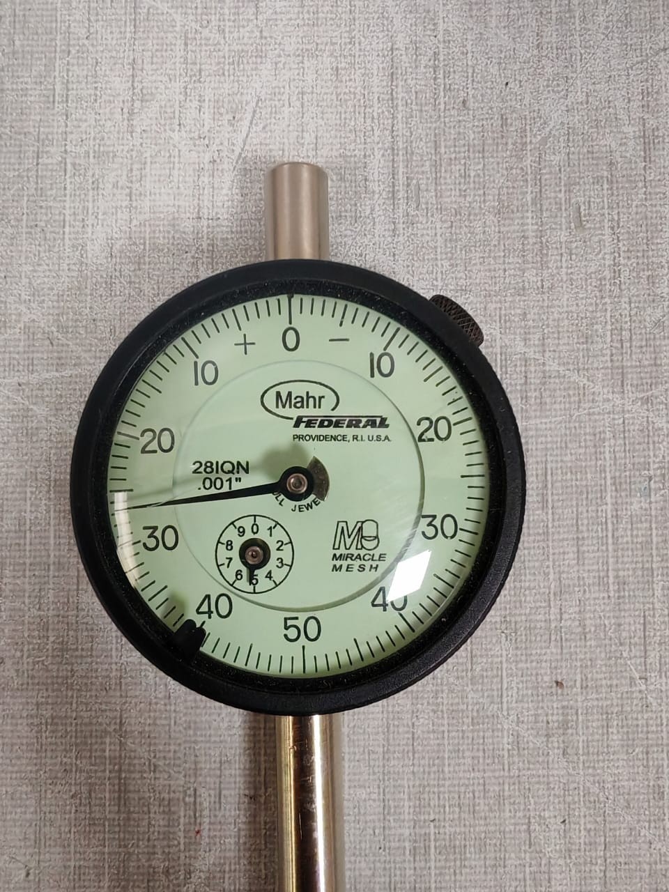 MAHR FEDERAL 28IQN.001" MAHR FEDERAL 28IQN.001" DIAL INDICATOR MIRACLE MESH 3