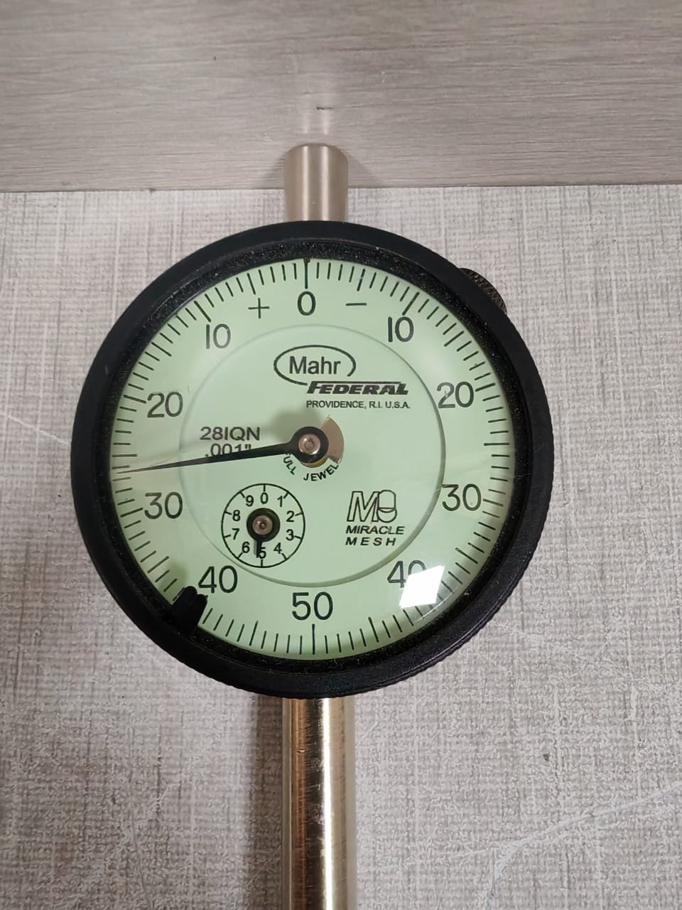MAHR FEDERAL 28IQN.001" MAHR FEDERAL 28IQN.001" DIAL INDICATOR MIRACLE MESH 5