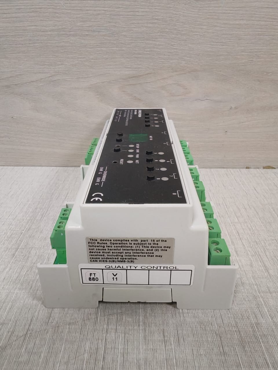 Crestron 6501746 CRESTRON DIN-8SW8 HIGH-VOLTAGE SWITCHING 240V MAX 50/60Hz PN: 6501746 5