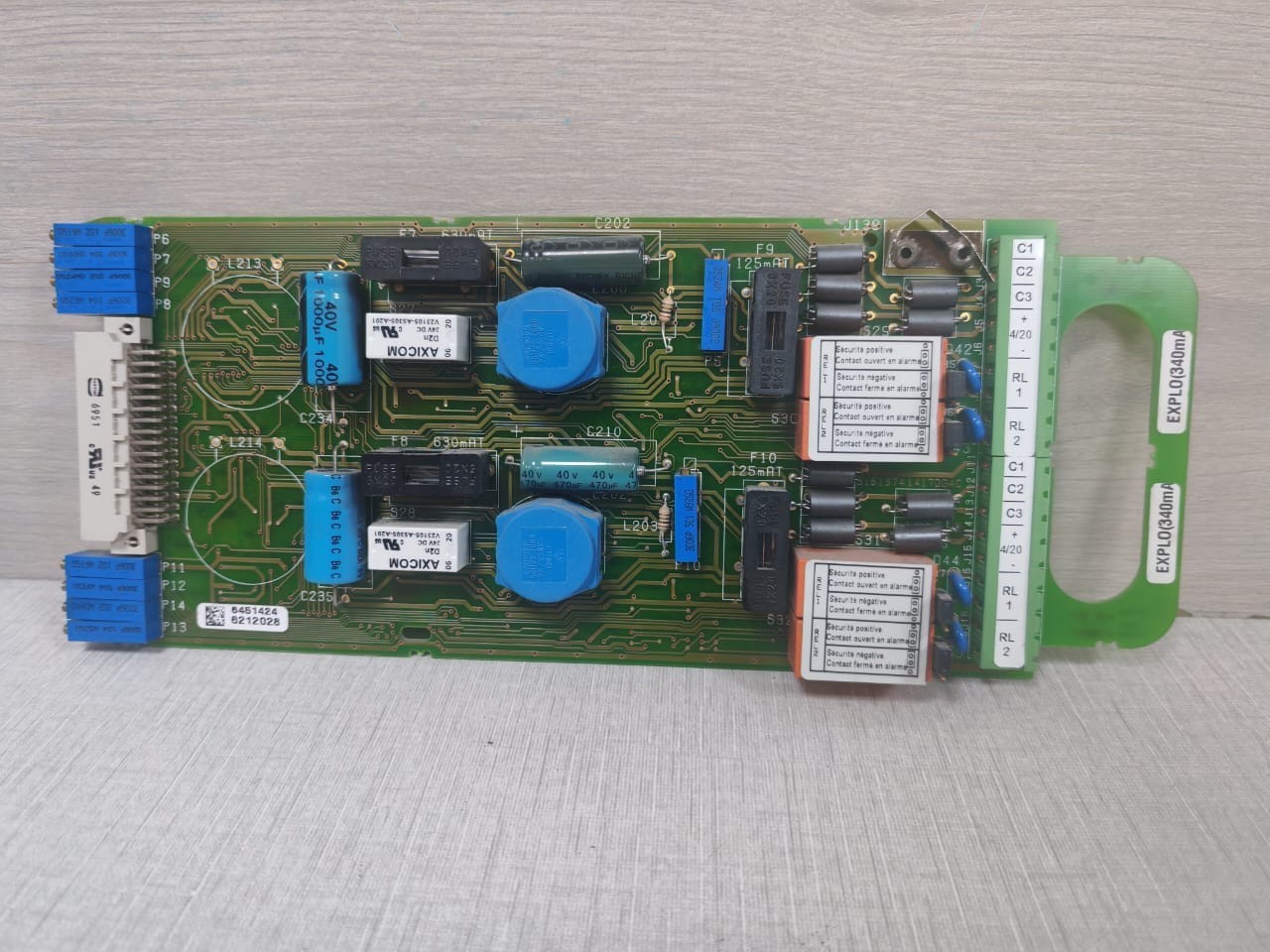 OLDHAM 6151374-1417DG4C 6451424 CARD for OLDHAM MX52 Gas Detection Controller 6151374-1417DG4C 4