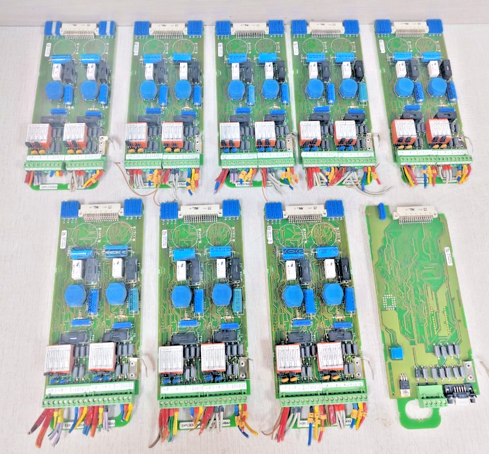 Oldham MX52 OldHam MX52 Gas Detection Controller With 8 pcs 6451424 Card and 1 Pc 6451423 9