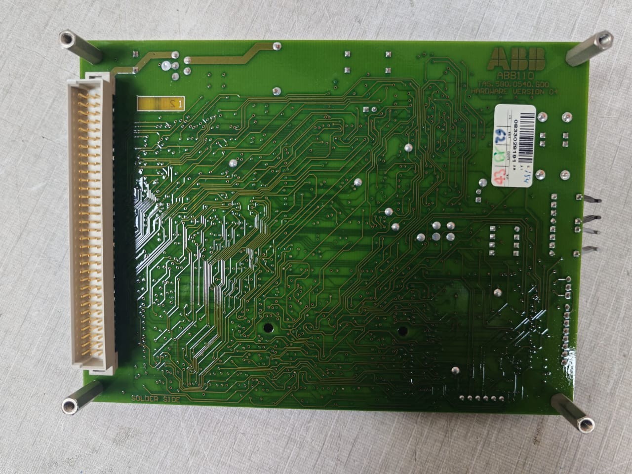 ABB TAS.580.0540.G00 ABB 100 TAS.580.0540.G00 HARDWARE VERSION 04 BOARD ABB100 2
