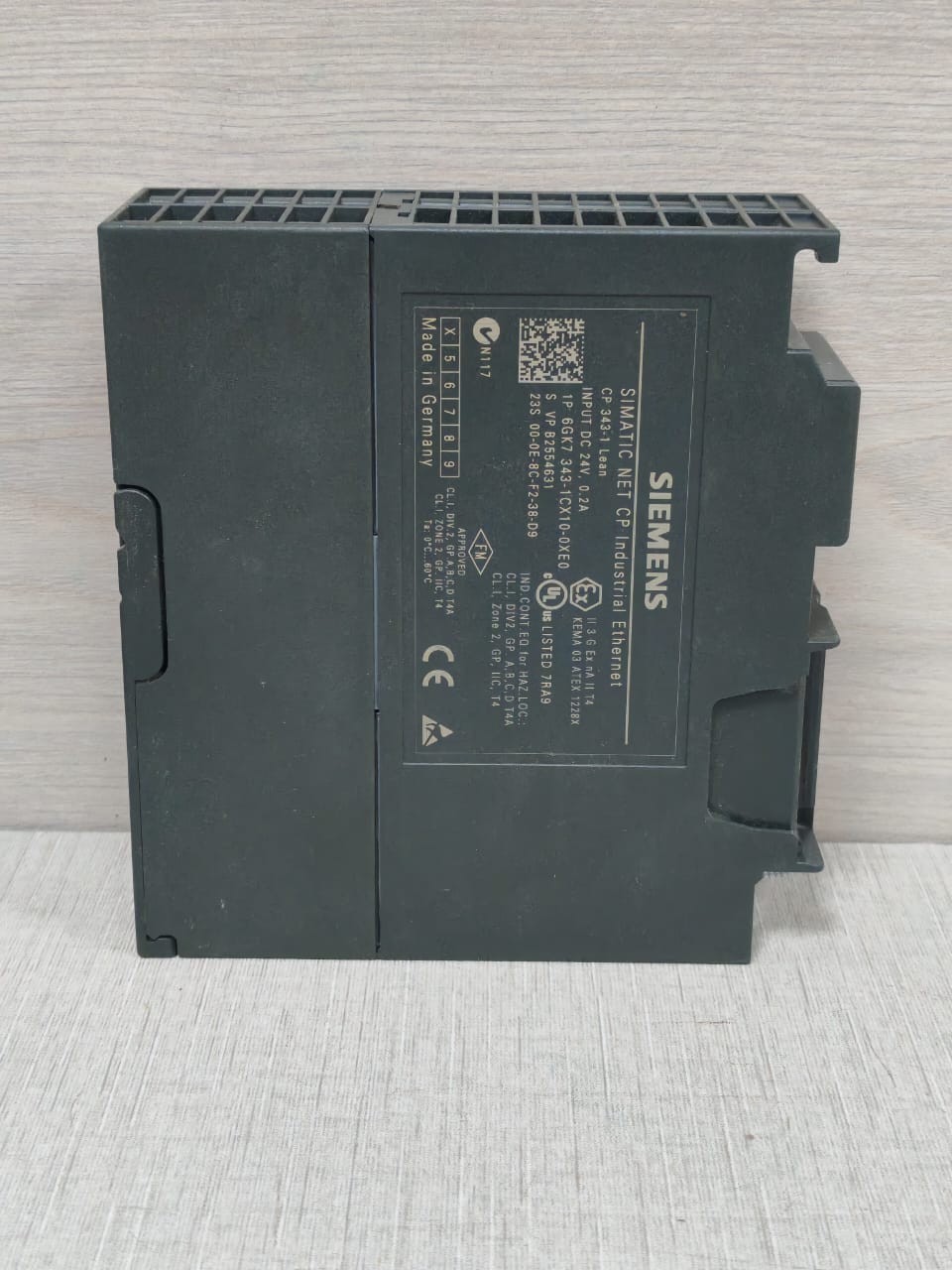Siemens CP-343-1 SIEMENS 6GK7 343-1CX10-0XE0 CP-343-1 LEAN SIMATIC NET CP INDUSTRIAL ETHERNET 24V 10