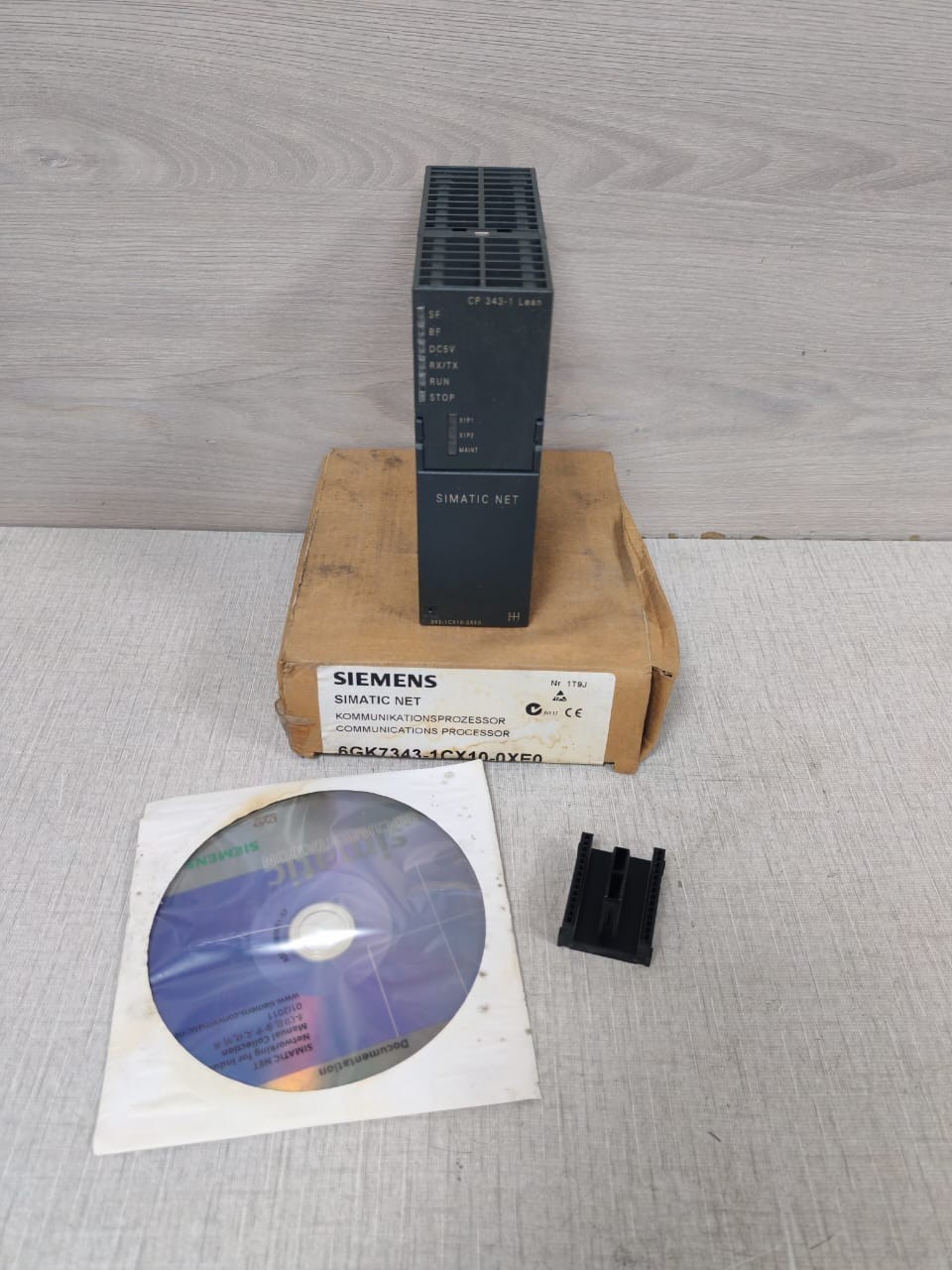 SIEMENS 6GK7 343-1CX10-0XE0 CP-343-1 LEAN SIMATIC NET CP INDUSTRIAL ETHERNET 24V