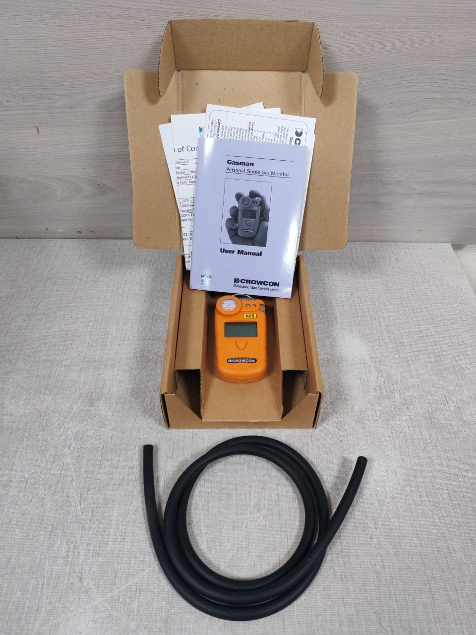 CROWCON GS-AI-B-001-G CROWCON GS-AI-B-001 G GASMAN PORTABLE GAS DETECTOR - No Flow Cap 9