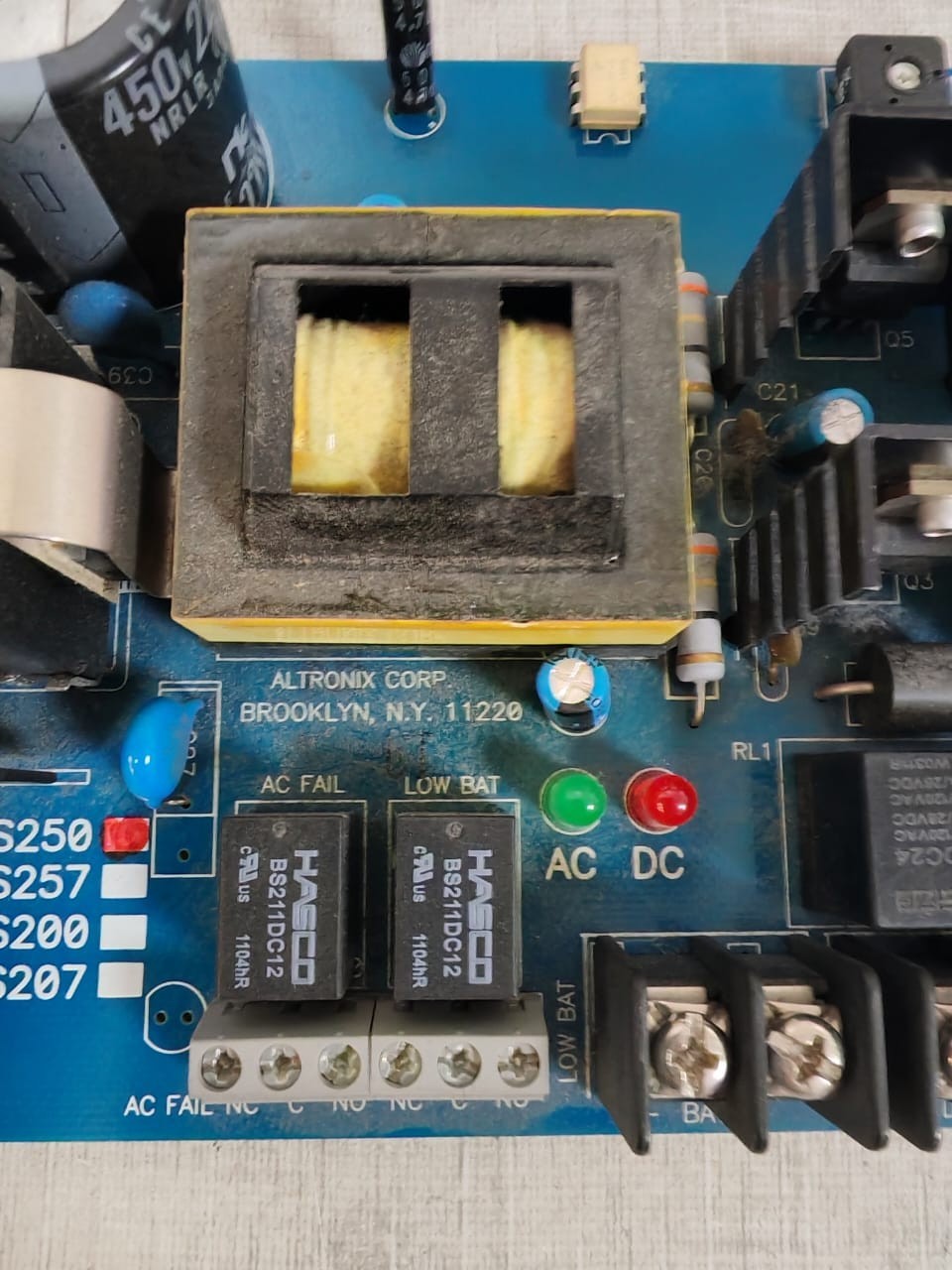Altronix OLS250 ALTRONIX OLS250 REV-K08Y10 BOARD 5