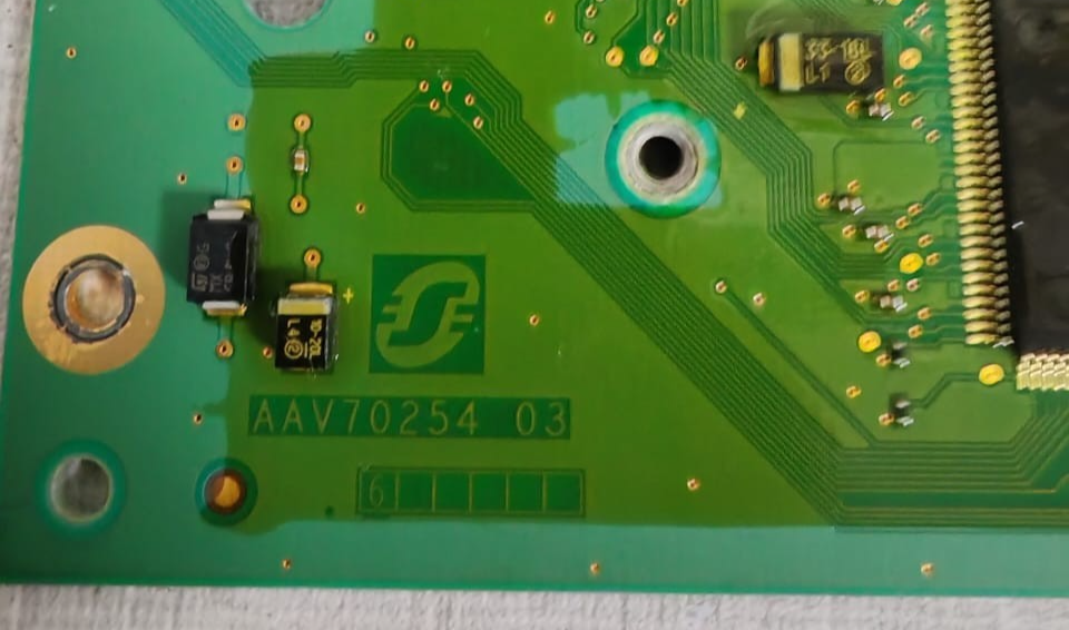 Schneider Electric AAV70254 AAV70254 03 MOTHERBOARD - REMOVED FROM SCHNEIDER ELECTRIC 59836 SEP363 2