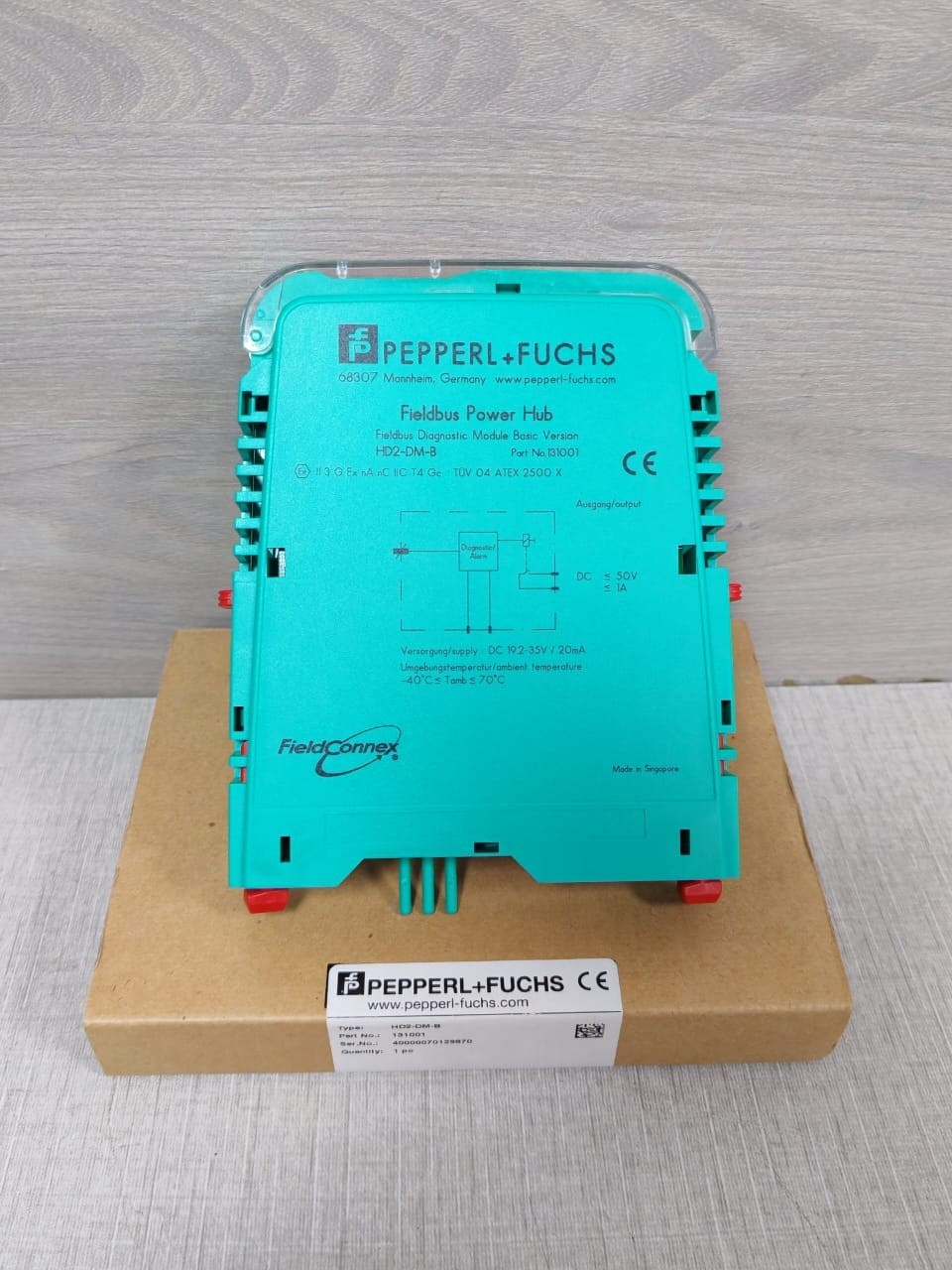 Pepperl + Fuchs HD2-DM-B Fieldbus Diagnostic Module Basic Version 131001