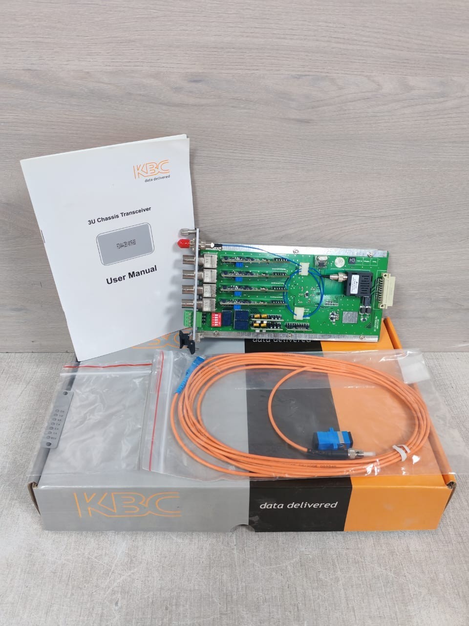 KBC Networks FDVA4-DB1-M1R-BS Fiber Optic Receiver