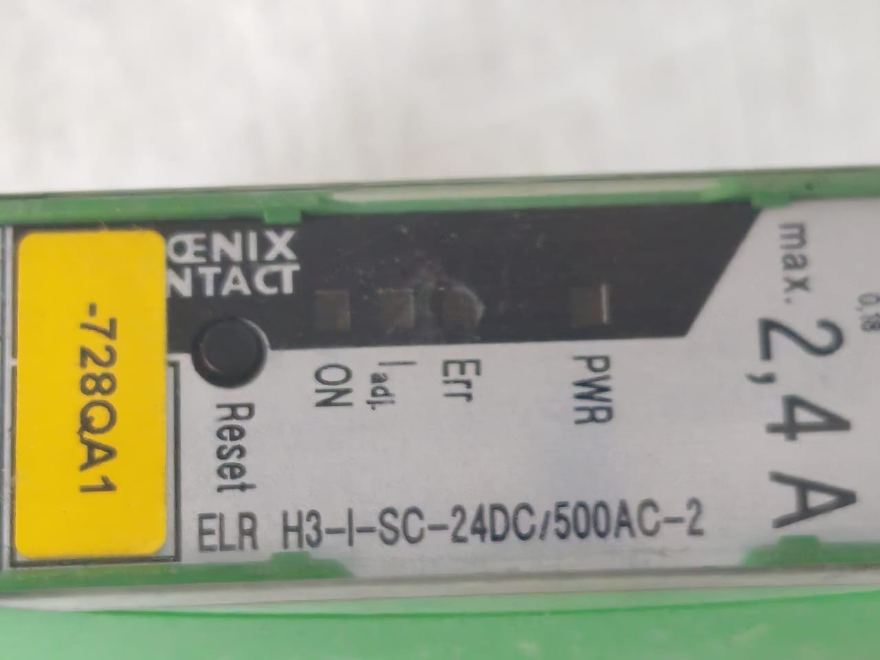 Phoenix Contact SC-24DC Phoenix Contact ELR H3-I-SC-24DC/500AC-2 Hybrid Motor Starter 2900543 2