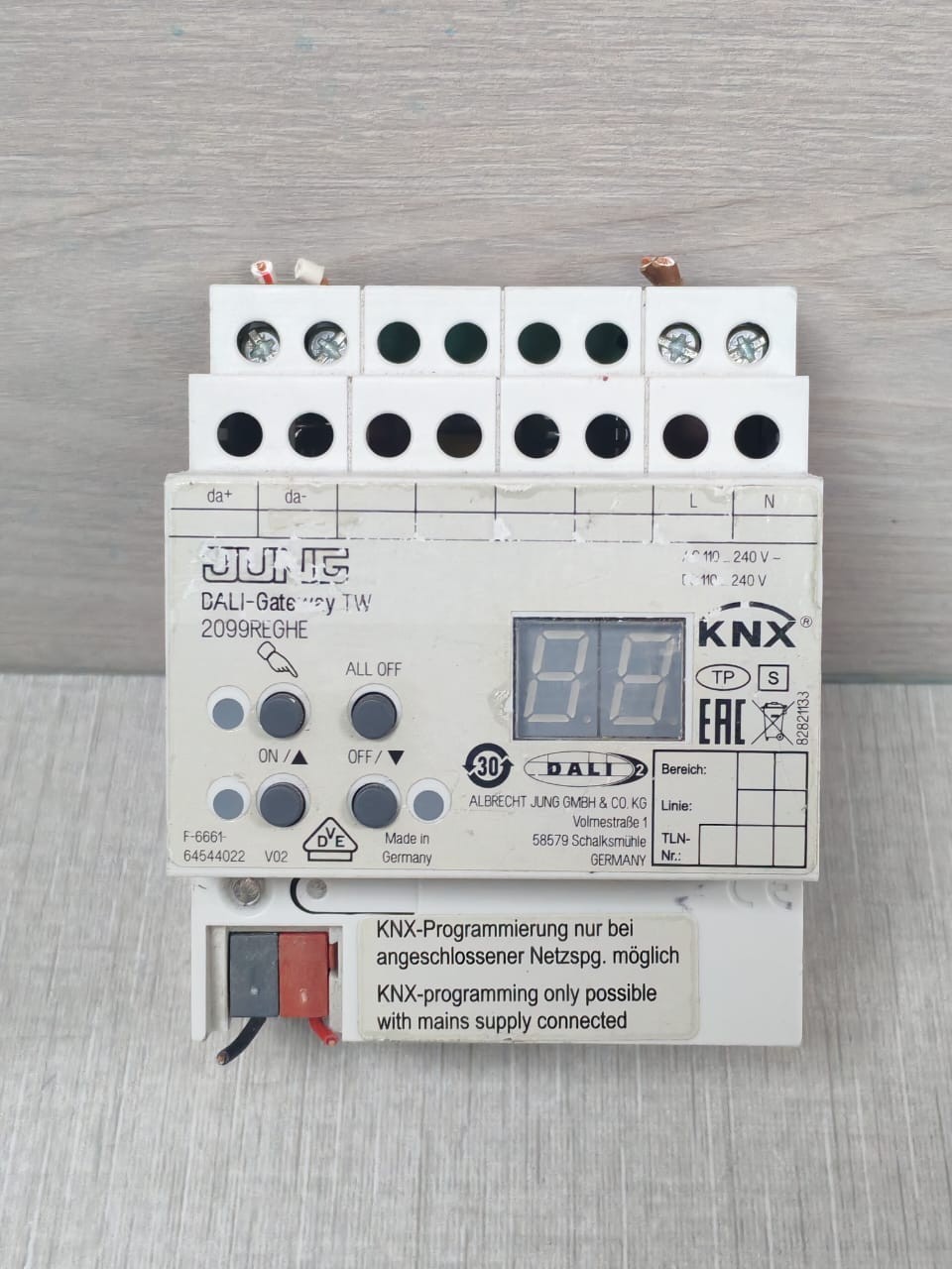 Jung 2099REGHE KNX DALI Gateway