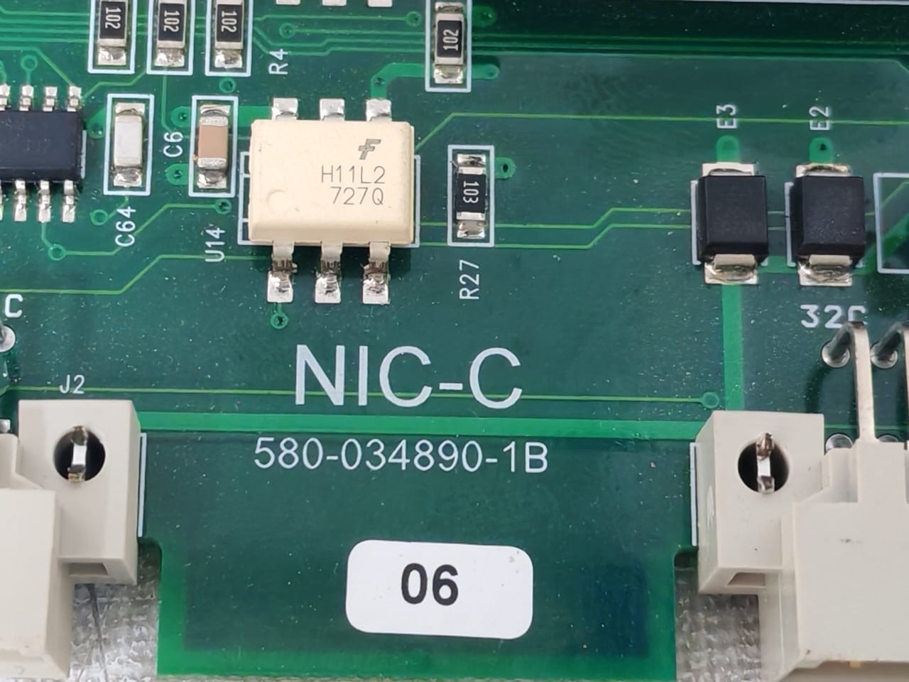 Siemens CARD-575 Siemens NIC-C 580-034890-1B Network Card 575-050575 Rev.3 [Other] 4