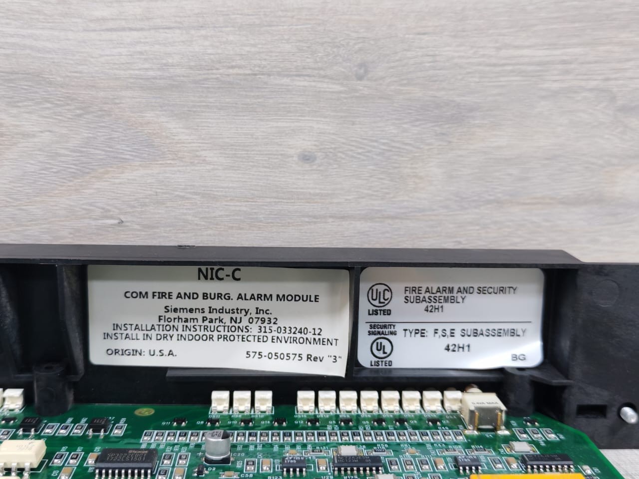 Siemens CARD-575 Siemens NIC-C 580-034890-1B Network Card 575-050575 Rev.3 [Other] 5